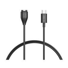 Laidas USB C Garmin laikrodžiams 1m juodas (black) Tech-Protect MC04
